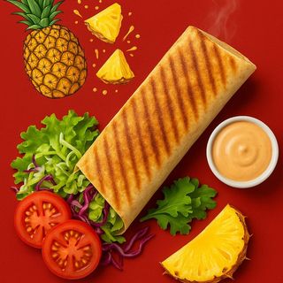 Rollo ananasowy special mały