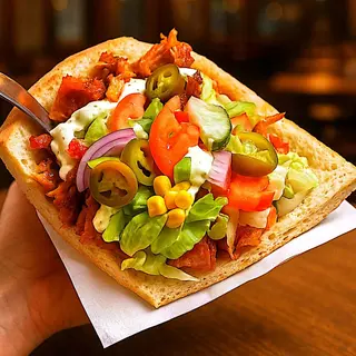 Kebab w bułce