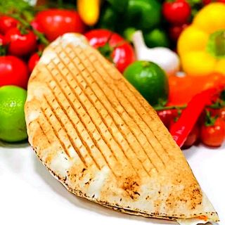 Rollo kebab tylko mięso z serem średni