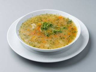 Danie dnia (zupa+kurczak)