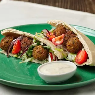 BUŁKA FALAFEL WEGETARIAŃSKIE