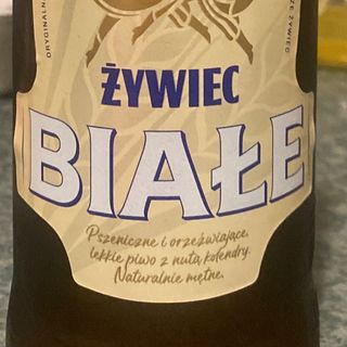 Piwo żywiec biały zero
