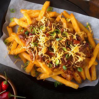 Średni Talerz z Frytkami