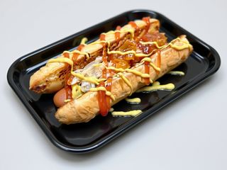 Hot dog New York style