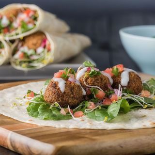 Tortilla Wege z Falafel
