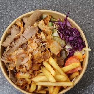 Kebab box średni