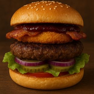 Burger - Żurawina na Rogach