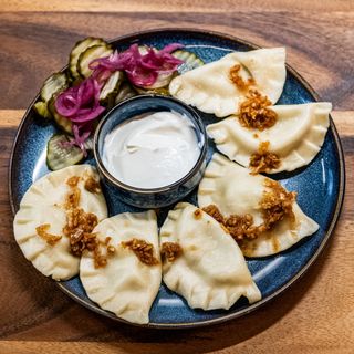 Pierogi ze szpinakiem 