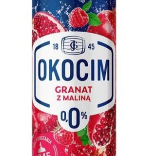 Okocim granat malina 0% 500ml