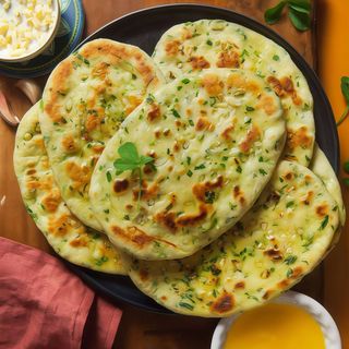 Garlic Methi Naan