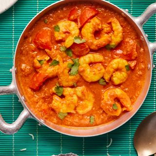 Tikka Masala z krewetkami