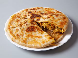 Chicken Keema Naan