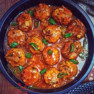 Veg Manchurian Noodles