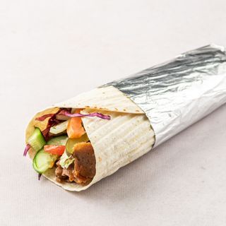 Kebab w standard lawaszu z serem feta