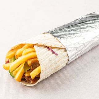 Kebab w duży lawaszu extra