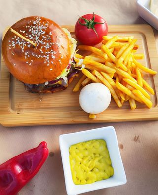 Zestaw smash wołowy