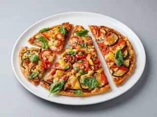 Sebzeli Pizza