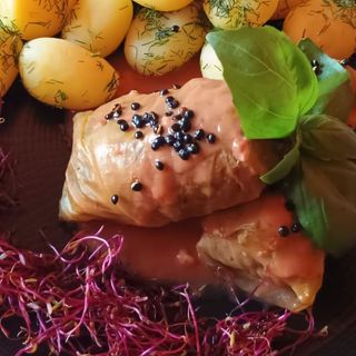 Gołąbki z kapusty z mięsem mielonym wołowo-wieprzowym (2 szt.) - smaki ziemi łódzkiej