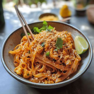Padthai z kurczakiem