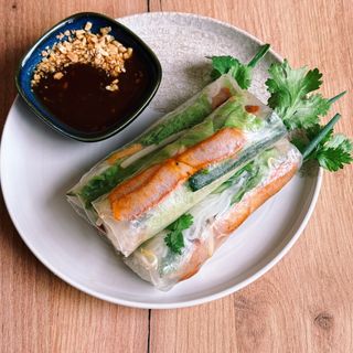 Świeże sajgonki krewetkowe (3 szt)