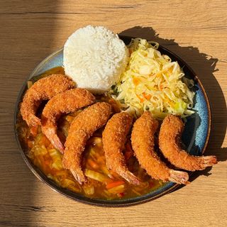 Chrupiące krewetki po tajsku