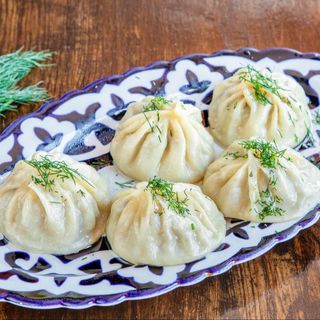 Manty z wołowiną 5 szt