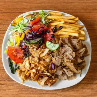Mega talerz kebab