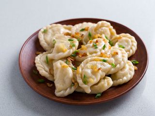 Pierogi z mięsem wieprzowym