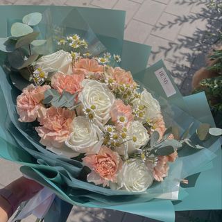 Bukiet mieszanych kwiatów «MOJITO»