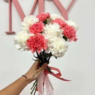 Bukiet z miksu 11 goździków