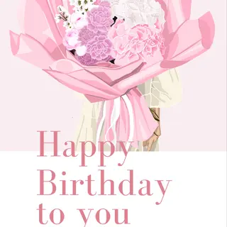 FIRMOWA KARTKA "HAPPY BIRTHDAY TO YOU"
