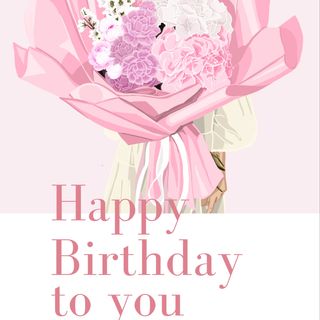 FIRMOWA KARTKA "HAPPY BIRTHDAY TO YOU"