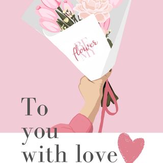  FIRMOWA KARTKA "TO YOU WITH LOVE"