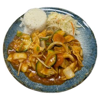 Kurczak w sosie słodko-kwaśnym 350g