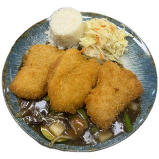 Ryba chrupiąca w sosie słodko-kwaśnym 350g