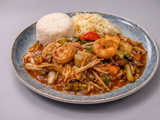 Krewetki ostro-słodkie 350g