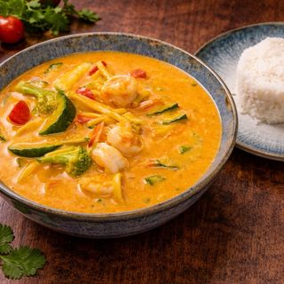 Krewetki Tiger w żółtym curry 350g
