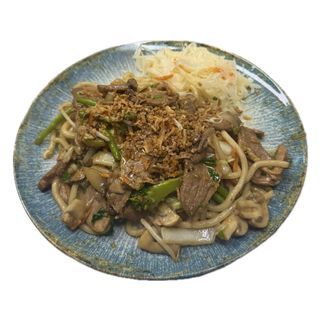 Makaron udon z kaczką 