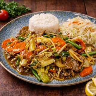 Wołowina w sosie curry