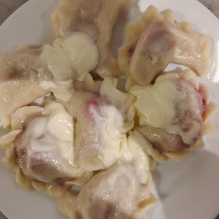 Pierogi z jagodami