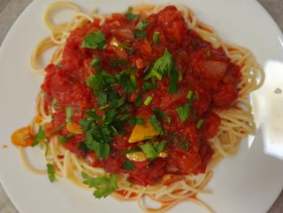 Spaghetti pomodoro