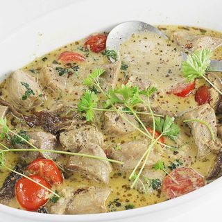 Polędwiczka w sosie grzybowym