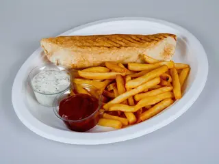 Kebab z frytkami mały