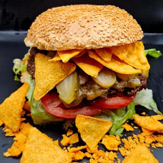 Nachos burger