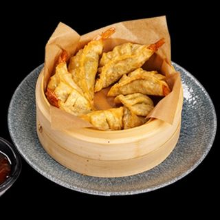 Smażone Pierożki Gyoza z Krewetkami 6szt.