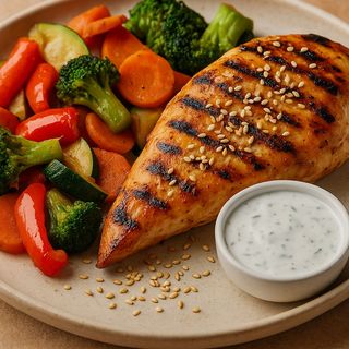 Soczysty filet z kurczaka z grilla