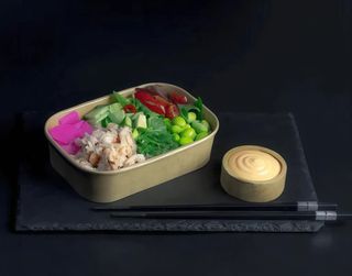 Bowl z Łososiem Pieczonym