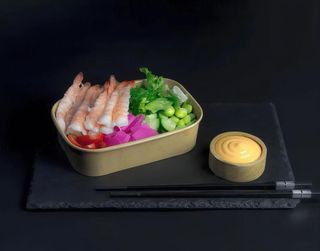 Bowl z Krewetkami Tygrysimi