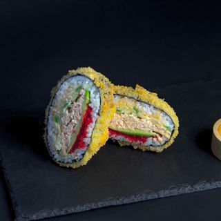 Sushi Burger z Pieczonym Łososiem