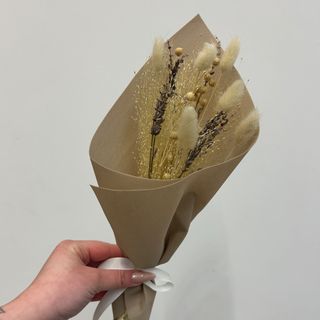 Mały bukiet z suszonych kwiatów